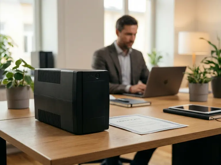 Сертификат на ИБП