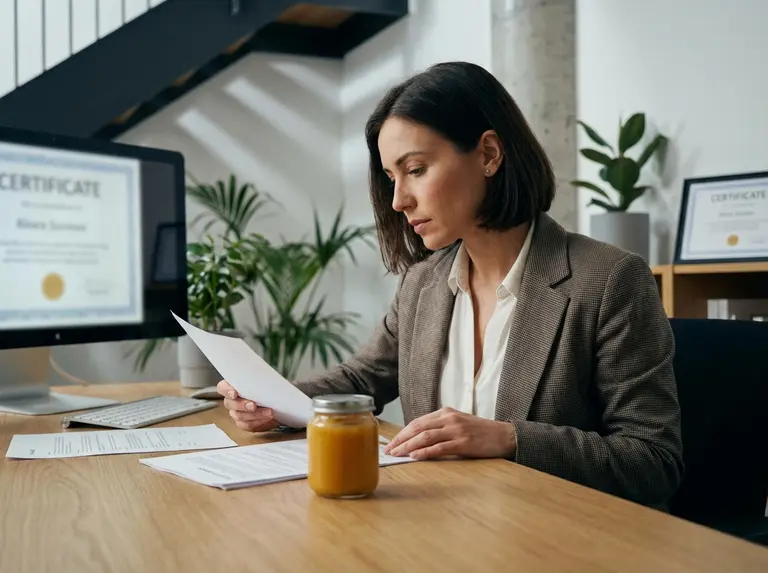 Сертификат на детское питание